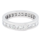 Princess cut diamond full hoop eternity ring SKU: 6642 DBGEMS - image 2
