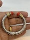 Lovely coral gold and silver bangle at Deco&Vintage Ltd - image 4