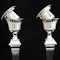 A pair of sterling silver Georgian style candle sticks. - image 8