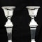 A pair of sterling silver Georgian style candle sticks. - image 6