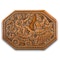 Exceptional boxwood snuff box with allegories of Summer. Dutch, 17th century. - image 3