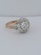 Antique diamond cluster ring SKU: 6649 DBGEMS - image 4