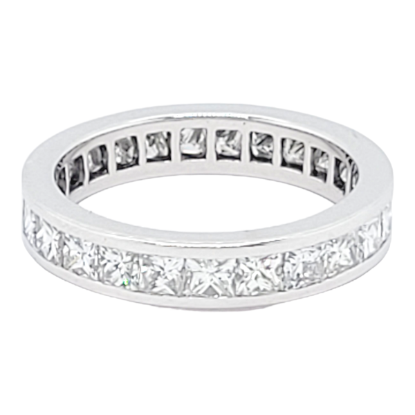 Princess cut diamond full hoop eternity ring SKU: 6642 DBGEMS - image 1
