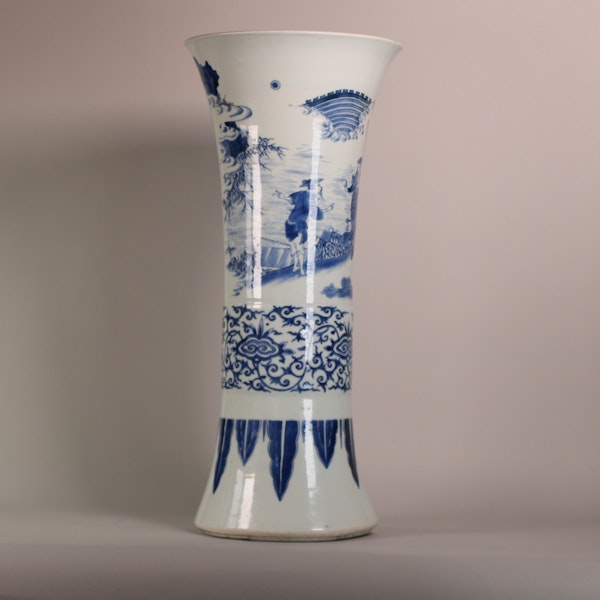 Chinese Transitional Gu-form beaker vase, Chongzhen(1627-1644) - image 2