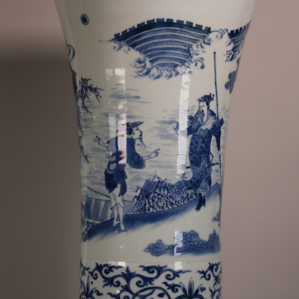 Chinese Transitional Gu-form beaker vase, Chongzhen(1627-1644) - image 7