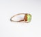 Single opal gold set ring - image 2