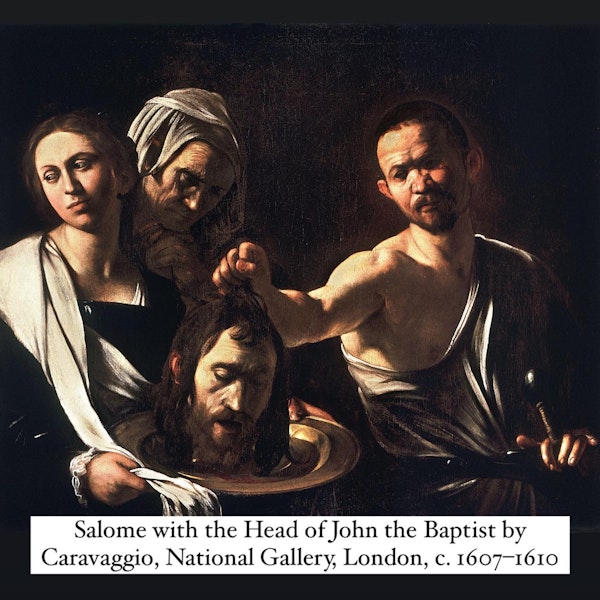Salome with the head of John the Baptist after Caravaggio. Italian, 17th century - image 6