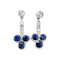 Sapphire and diamond drop earrings SKU: 6572 DBGEMS - image 1
