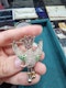 Victorian Diamond bird brooch - image 2