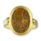 Magical gold ring with an Ancient double-sided jasper Abraxas stone intaglio. - image 9
