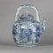 Chinese blue and white kraak wine pot and cover, Wanli (1573-1619) - image 1