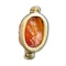 Gold ring with an Etruscan carnelian scarab of a figure carrying an amphora. - image 7