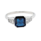 Sapphire and diamond engagement ring SKU: 6687 DBGEMS - image 1