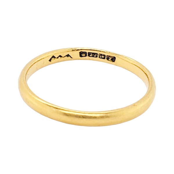 22ct gold wedding ring SKU: 6686 DBGEMS - image 1