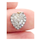 Antique diamond heart pendant SKU: 6683 DBGEMS - image 2