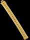1960's bi colour gold and sapphire bracelet SKU: 6666 DBGEMS - image 1