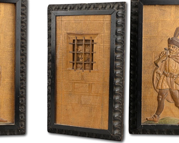 Three panels with the imprisonment of Saint Peter. Eger, Bohemia, 17th century. - image 7
