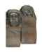 Fine pair of oak corbels of a man and a woman. English, 15th - 16th century. - image 6