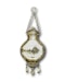Silver gilt filigree mounted rock crystal flask pendant. Spanish, 17th century. - image 9