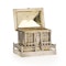 Antique Russian Silver trompe l’oeil box designed as a wooden house, Moscow c.1869 - image 5