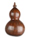 Richly patinated & engraved gourd pilgrims flask. South American, 18th century. - image 2