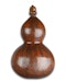 Richly patinated & engraved gourd pilgrims flask. South American, 18th century. - image 4