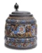 Pewter mounted stoneware tankard dated 1666. Creussen, Bavaria, 19th century. - image 2