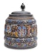 Pewter mounted stoneware tankard dated 1666. Creussen, Bavaria, 19th century. - image 1