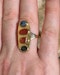 Gold ring set with four Ancient and Renaissance hardstone intaglios. - image 7