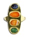 Gold ring set with four Ancient and Renaissance hardstone intaglios. - image 1