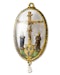 Renaissance rock crystal, gold and enamel pendant set with the crucifixion. - image 2