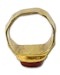 Ancient angular gold ring set with a jasper intaglio of an allegorical scene. - image 14