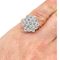 Vintage diamond cluster ring SKU: 6789 DBGEMS - image 2