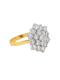 Vintage diamond cluster ring SKU: 6789 DBGEMS - image 4
