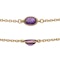 Antique Amethyst and Gold Long Chain Necklace, Circa 1920 - image 3