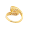 Stylish French ruby and diamond ribbon ring SKU: 6797 DBGEMS - image 1