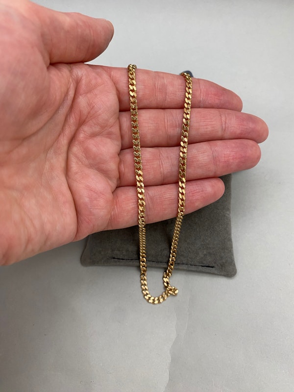 Gold Chain in 9ct Gold dated London 1983, Lilly's Attic since 2001 - image 2