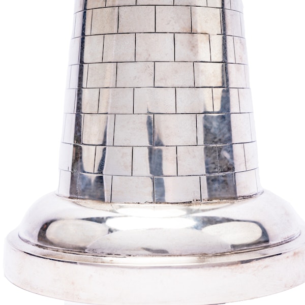 A Large fine chess trophy in the form of a rook - image 3