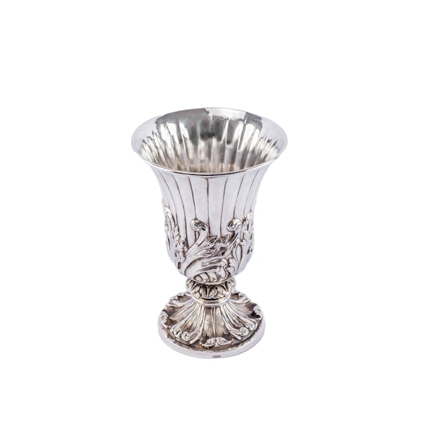 A 19th Century Indian colonial silver goblet by George Gordon & co.185 - image 2
