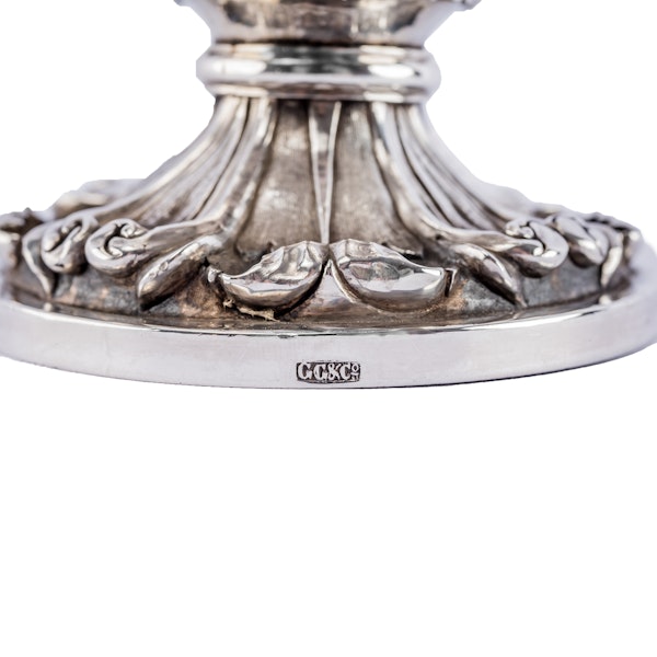 A 19th Century Indian colonial silver goblet by George Gordon & co.185 - image 4