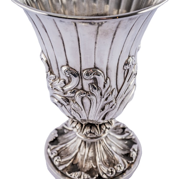 A 19th Century Indian colonial silver goblet by George Gordon & co.185 - image 8