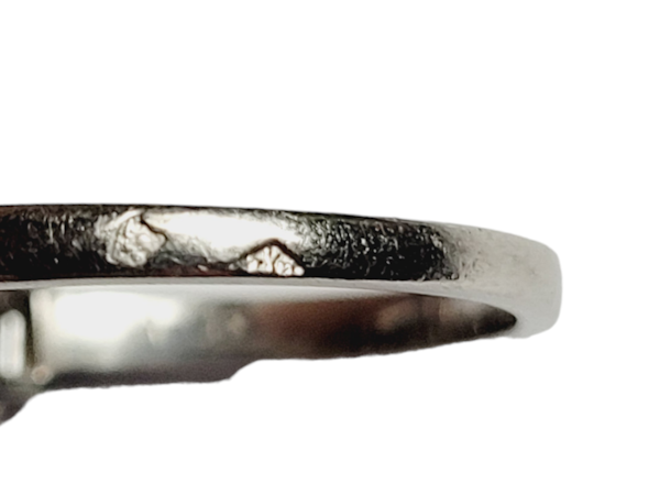 Stylish French pave diamond ring SKU: 6842 DBGEMS - image 3