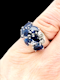 Vintage French sapphire and diamond dress ring SKU: 6843 DBGEMS - image 2