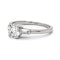 Vintage Solitaire Diamond and Platinum Ring, 0.81 Carats, Circa 1940 - image 5