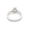 Modern Oval Diamond and Platinum Solitaire Ring 0.91 Carats - image 5