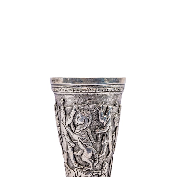 A Pair of Persian Silver Figural Vases, Shiraz, Iran c. 1930 - image 13