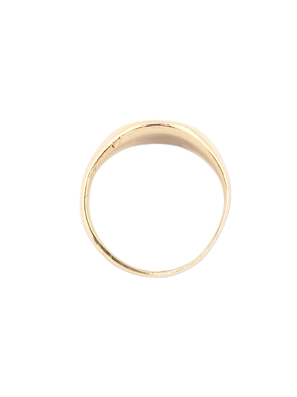 Plain 9ct gold signet ring SKU: 6862 DBGEMS - image 1
