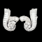 Art deco baguette and brilliant cut diamonds ear cuffs SKU: 6859 DBGEMS - image 3