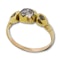 Rose cut diamond set gold ring. North European, late 17th century. - image 10