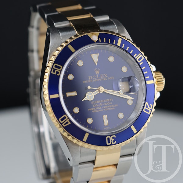 Rolex Submariner Date 16613 Blue Dial Oyster 1999 - image 3